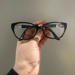 Versace Black Cat-Eye Eyewear